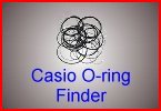 Casio Watch O-ring Seals (Gaskets) by Model Number