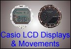 LCD modules for Casio G-9000 and GW-M5610 watch models from WatchBattery (UK) Ltd