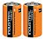 D-size - Duracell Industrial 1.5V Alkaline batteries - Pack of 2
