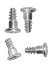Bezel Screw Set for Casio DW-5600, BG-140, BG-200 & more (Qty 4)