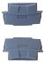 Strap End for Casio AQ-160WD Watch Bracelet.