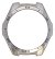 Metal Bezel for Casio WVA-M640 and WVA-M640D Watches -WVA-M640 Bezel Ring - Silver.