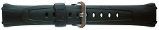 Casio G-600, G-601, G-610 & G-611 Watch Strap - Black Resin Band