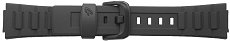 Casio BLX-100 Watch Strap - Watch Band for Casio BLX-100 - Matt Black Resin