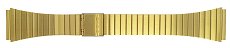 Casio DBC-300GA, DBC-610GA and DBC-611GE Gilt Metal Bracelet Watch Strap