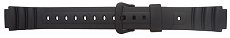 Casio LW-22H Watch Strap - Black Resin (14mm fitting, 18mm at the shoulders) - O/M