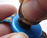 Snap back watch case