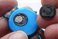 Snap back watch case
