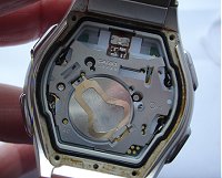 Snap back watch case